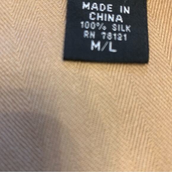 Eileen Fisher Tan Silk Maxi Skirt and Jacket Set - Picture 12 of 16